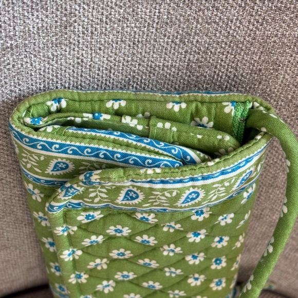 Vera Bradley Women's Strap Wallet Apple Green Pattern - Picture 10 of 16